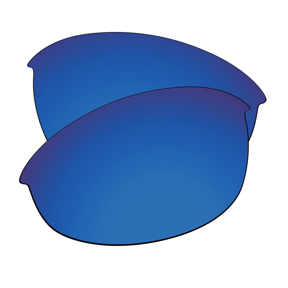EZReplace Lenses Replacement for Oakley Half Jacket 2.0 OO9144 Sunglasses (Polarized Lenses) - Fits Oakley Half Jacket 2.0 Frame (Royal Blue)
