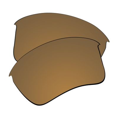 EZReplace Lenses Replacement for Oakley Half Jacket 2.0 XL OO9154 Sunglasses (Polarized Lenses) - Fits Oakley Half Jacket 2.0 XL Frame (Flash Bronze)