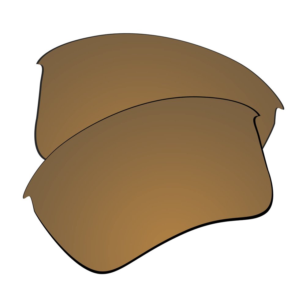 EZReplace Lenses Replacement for Oakley Half Jacket 2.0 XL OO9154 Sunglasses (Polarized Lenses) - Fits Oakley Half Jacket 2.0 XL Frame (Flash Bronze)