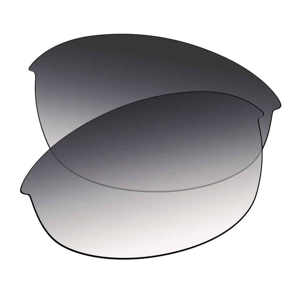 EZReplace Lenses Replacement for Oakley Half Jacket 2.0 OO9144 Sunglasses (Non Polarized Lenses) - Fits Oakley Half Jacket 2.0 Frame (Grey Gradient)