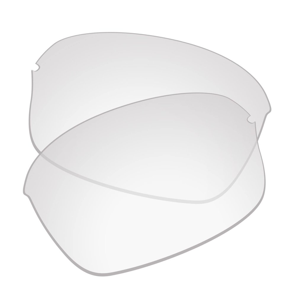 EZReplace Lenses Replacement for Oakley Half Wire 2.0 Sunglasses (Non-Polarized Lenses) - Fits Oakley Half Wire 2.0 Frame (Crystal Clear)