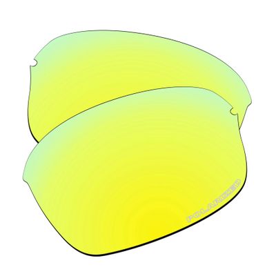 EZReplace Lenses Replacement for Oakley Half Wire 2.0 Sunglasses (Polarized Lenses) - Fits Oakley Half Wire 2.0 Frame (Updated Polycarbonate Golden Yellow)