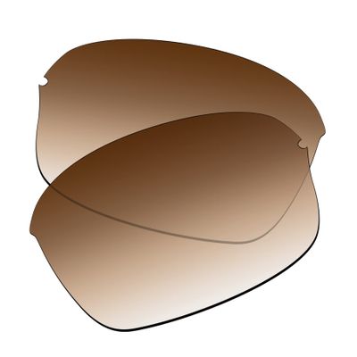 EZReplace Lenses Replacement for Oakley Half Wire 2.0 Sunglasses (Non Polarized Lenses) - Fits Oakley Half Wire 2.0 Frame (Brown Gradient)