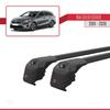 accessorypart Compatible with Kia Ceed 3 (CD) SW 2019-2025 ACE-2 Car Roof Rack Cross Bar Black Aluminium 2 Bars view 3