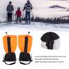 ANGGREK Adjustable Children's Leg Covers, Windproof Sand Prevention Kids Leg Boot Gaiters (Orange, 12.2 inches) view 3
