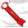 BBxunsless 150mm Super Long Shock-Absorbing Bike Handlebar Stem for Road/Mountain Bike Aluminum Alloy CNC Fitting Pole Folding Bike Stems 12-Degree 31.8mm (Red) view 4
