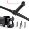 BBxunsless 150mm Super Long Shock-Absorbing Bike Handlebar Stem for Road/Mountain Bike Aluminum Alloy CNC Fitting Pole Folding Bike Stems 12-Degree 31.8mm (Black) view 4