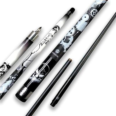 Pool Cue Billiard Cue 58 Inches 2 Pieces of Maple Professional Billiard Cue, 1/2 Commercial Billiard Cue, Used for Explosive Rest and Easy Jumping Billiard Cue WEWYQSJXBXF-211231