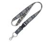 Colorado Buffaloes Lanyard with Detachable Buckle 1" Width - Charcoal Print view 1