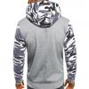 Men's Camo Tracksuits 2 Piece Cotton Hoodie Sweatshirts & Joggers Sets Patchwork Running Jogging Sports Sweatsuits view 3