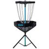 Franklin Sports Disc Golf Basket - PDGA Approved - Elite Portable Disc Golf Target Basket Set with Premium Metal Chains + Canvas - Equipment + Hole Stand view 1