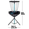 Franklin Sports Disc Golf Basket - PDGA Approved - Elite Portable Disc Golf Target Basket Set with Premium Metal Chains + Canvas - Equipment + Hole Stand view 3