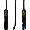 Cricket Bat 5 Star Tennis Tape Soft Ball Full Size Kashmir Willow Handmade Full Size Light Weight Black Style Adult (Black) view 1
