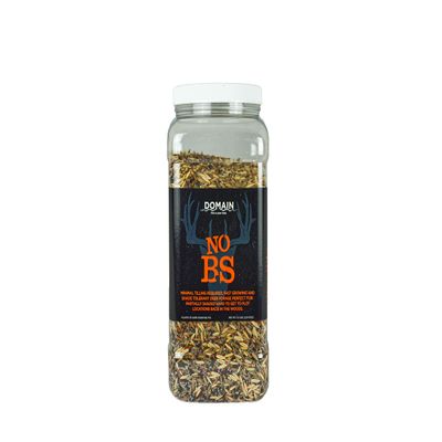 Domain Outdoor No BS Deer Food Plot Seed for Deer, Forage Oats, Clover, Forage Rape, Chicory, Radish, Finally a No Till Mix with Zero Fillers, No Heavy Equipment Required, 1/4 Acre