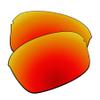 EZReplace Lenses Replacement for Oakley Half Wire 2.0 Sunglasses (AR Polarized Lenses) - Fits Oakley Half Wire 2.0 Frame (Updated Polycarbonate AR Coated Fire Red) view 1