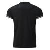 Mens Casual Short Sleeve Button Down Shirts Big and Tall Slim Fit Beach T-Shirt Stylish Summer Vacation Tops(U) Black view 3