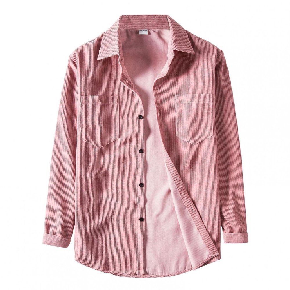 Mens Casual Short Sleeve Button Down Shirts Big and Tall Slim Fit Beach T-Shirt Stylish Summer Vacation Tops(AB6) Pink