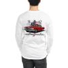 1962 Chevy Impala SS Antique Classic Car Unisex Long Sleeve Tee White view 1