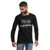 1964 64 Chevy Impala Classic Car Unisex Long Sleeve Tee Black view 1