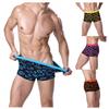 Mens Pouch Briefs Boxer Fashion Sexy Fiber U Embossed Boxers Stretch Breathable Lip Print Underpants, Red, 3X-Large view 3