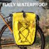 ROCKBROS Bike Panniers Waterproof Bike Rear Rack Bag Max 30L Large Capacity Bike Rear Panniers for Cycling Traveling Commuting view 2