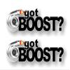 2 GOT Boost 9'' Vinyl Decals Blower Supercharger Turbo Diesel Boost Blown Charger JDM Stickers(2 Decals) view 1