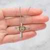 Unique Aunt Gifts, Savage Classy Bougie Auntie, Gag Mother's Day Cross Dancing Necklace Gifts for view 2