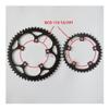 MYEEI Road Bicycle Chainring Double Sprocket 110 BCD 50T 48T 46T 36T 34T Road Bicycle Chainwheel Folding Bike Chain Wheel Black (Color : 46/34T) view 2