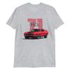 1971 Stang Mach 1 Pony Muscle Car Classic Cars Short-Sleeve Unisex T-Shirt Sport Grey