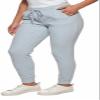 Andrew Marc Marc New York Womens Ribbed Midweight Jogger (as1, Alpha, x_l, Regular, Regular, Serenity Blue) view 3