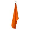 101 BEACH Cotton Golf Bag Towel with Clip (Orange) view 2