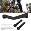 01 02 015 180mm Disc Brake Adapter, CNC Process Excellent Post Mount Disc Brake Adapter Anodic Oxidation with Screw for 180mm Disc Brake Systems view 3