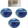 BuyBocceBalls - EPCO Duckpin Bowling Balls - - (5 inch- 3lbs. 8 oz.) Pack of 3 - Marbleized - Blue & White - Made in USA view 1