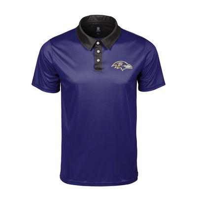 Baltimore Ravens NFL Mens Workday Warrior Polyester Polo - XL