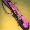 EPT Bull Ropes Pink & Black Poly Pro 9x7 RH 3/4" x 3/4" Bull Riding Rodeo Rider 16" view 2