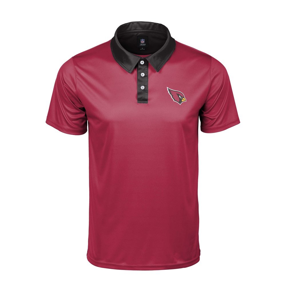 Arizona Cardinals NFL Mens Workday Warrior Polyester Polo - S