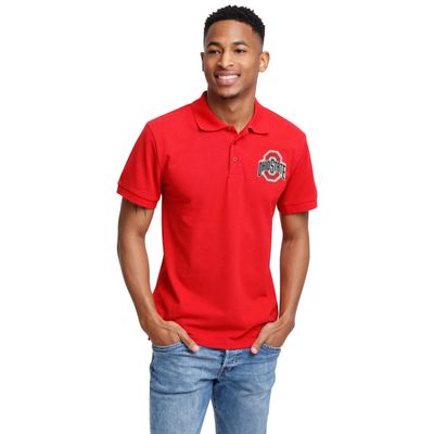 FOCO Ohio State Buckeyes NCAA Mens Casual Color Polo - XXL