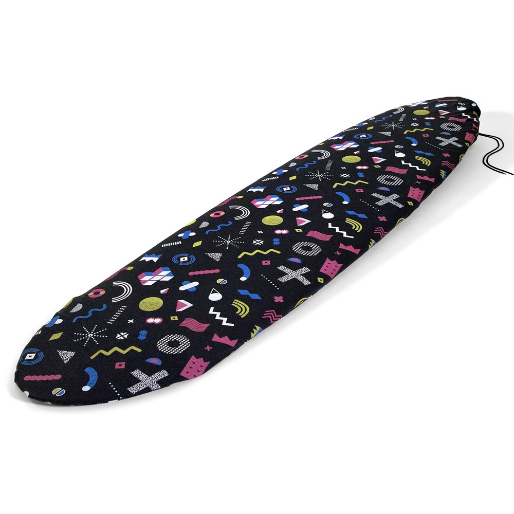 SHRED 100% Recycled Surfboard Sock - Sustainable Protective Cover For Surf Boards [Choose Style and Size] (RADICAL, 8'2")