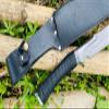 EGKH-24 Blade Hunting Sword-Handmade Knife-Balance oil tempered-Heavy duty Knife- Hand Forged-Functional-Carbon steel-tempered-Custom knife Silver, Black, Gold 32 inch view 3