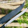 EGKH-24 Blade Hunting Sword-Handmade Knife-Balance oil tempered-Heavy duty Knife- Hand Forged-Functional-Carbon steel-tempered-Custom knife Silver, Black, Gold 32 inch view 4