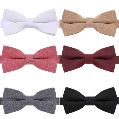 AUSKY 8 PACKS Elegant Adjustable Pre-tied Bow Ties for Men Boys (1&4&5&6&8 Pack for option) (M5)