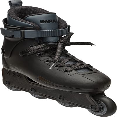 Impala Rollerskates Impala Lightspeed Inline Skate Black 5 (US Men's 3, Women's 5) M