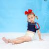 Dressy Daisy Toddler Girls Princess 2 Piece Tankini Swimsuit Swimwear Swimming Bathing Suit Size 2T, Short Sleeve view 3