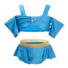 Dressy Daisy Little Girls Princess 2 Piece Tankini Swimsuit Swimwear Swimming Bathing Suit with Skirt Size 6, Blue view 1