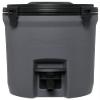 Stanley Adventure Fast Flow Water Jug 2 Gallon | Leakproof Ice Water Dispenser | Insulated Beverage Cooler | Easy Pour Spigot and Latched Foam Lid | BPA-Free | Charcoal view 1