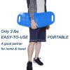 KEEN Balance Simply Board with Workout Mat - Yoga Fitness Balance Board for Core Training, Blue view 3