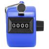 TenNuoDa 4-Digit Tally Counters,Hand Tally Counter 4-Digits Plastic Knob Reset Handheld Counting Tool with Hook Tool Handheld Counter Sports Supplies(Blue) view 1