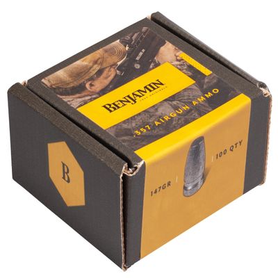Benjamin .357-Caliber 147-Grain Flat Point Pellets B357147 (100-Count)