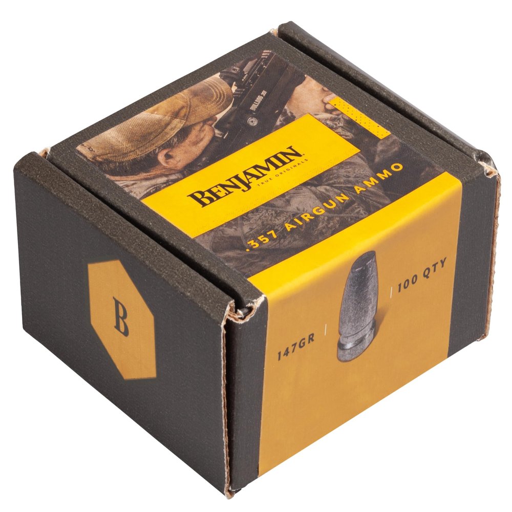 Benjamin .357-Caliber 147-Grain Flat Point Pellets B357147 (100-Count)