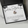 Crown Pendant Necklace - Badass Sister-in-Law Jewelry from Sister Or Brother-in-Law for Birthday Or Christmas, Hard Times Achievement Inspirational Po view 1